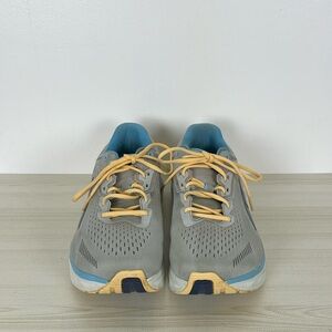 Altra Via Olympus Womens 10.5 Light Gray Lace-Up Comfort Running Sneaker Shoe